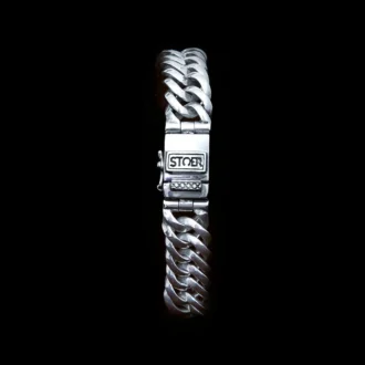 Zilveren armband Ray 10mm Stoer Bracelets