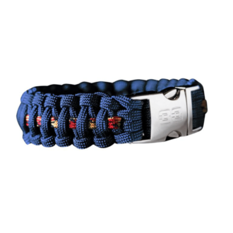 Paracord Formule 1 blauw met bies Nr 33