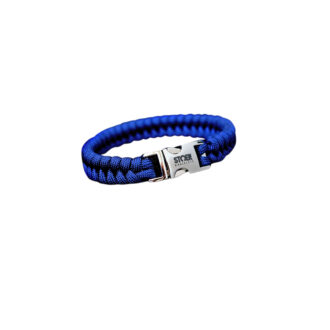 Paracord blauw fishtail 15mm STOER Bracelets