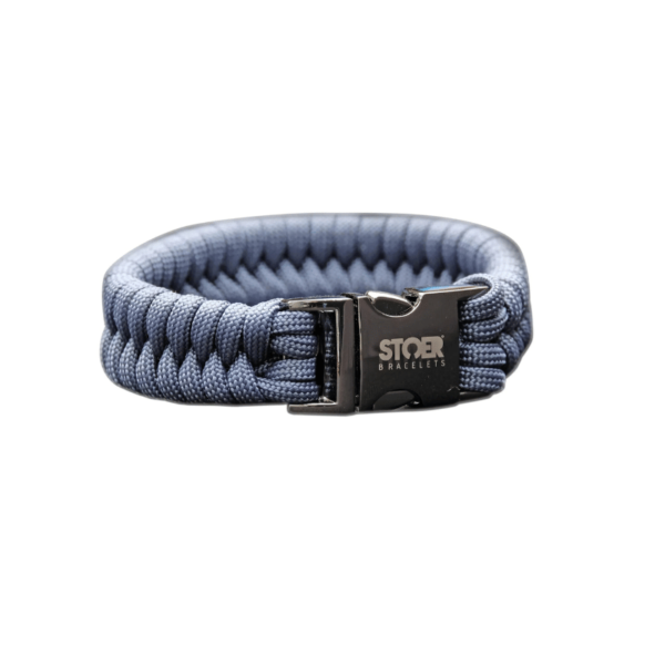 Paracord black 20mm navyblue fishtail