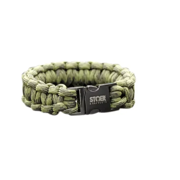Paracord black 20mm camo cobra
