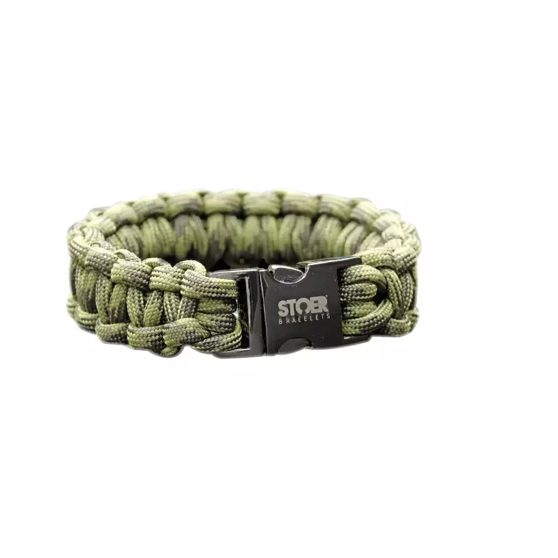Paracord black 20mm camo cobra