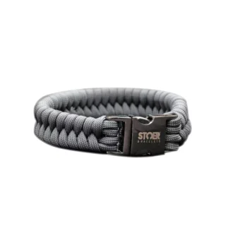 Paracord black 20mm antraciet fishtail