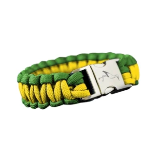 Paracord Den Haag groen geel STOER Bracelets