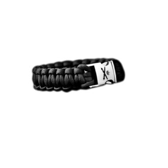Paracord Korps veldartillerie zwart STOER Bracelets