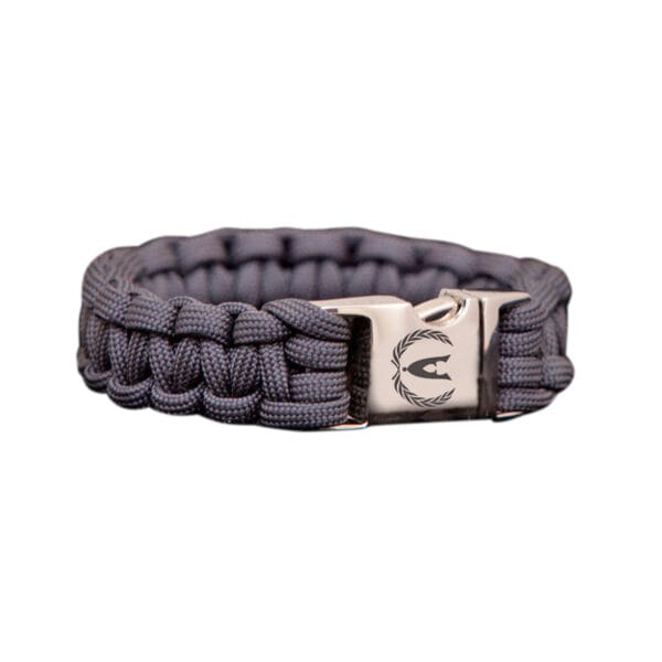 Paracord oorlogsveteraan zwart STOER Bracelets