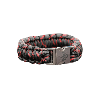 Paracord Brandweer zwart/rood STOER Bracelets