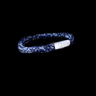 Nautic12silver Dark Blue&Silvergrey mix STOER Bracelets