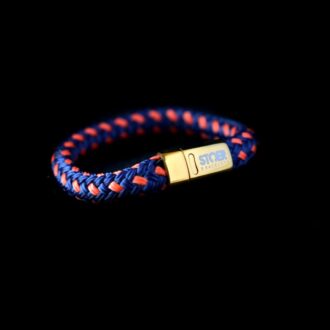 Nautic12Gold Dark Blue&Orange STOER Bracelets