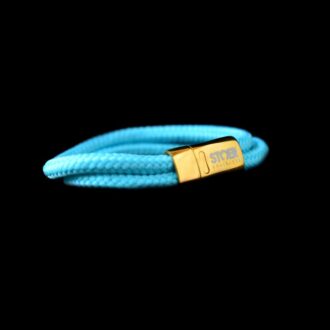 Nautic12Gold Turquoise double STOER Bracelets