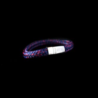 Nautic12silver Dark Blue&Red mix STOER Bracelets