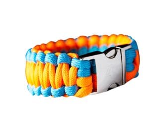 Paracord Formule 1 nr 4 oranje/blauw