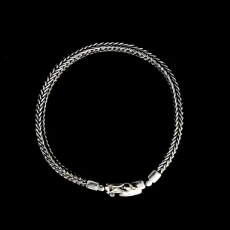 Armband Citty Zilver 6mm