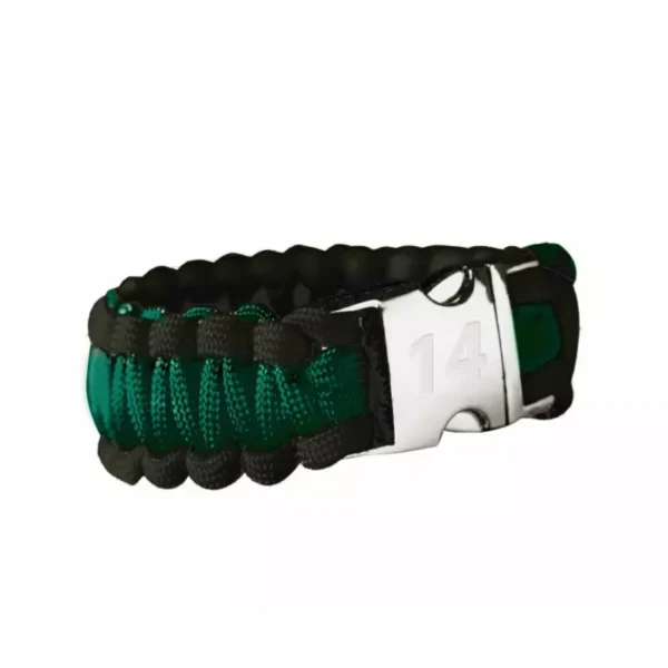 Paracord Formule 1 Zwart Groen nr 14