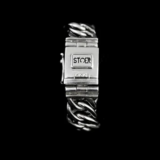 Zilveren armband Bas 20mm