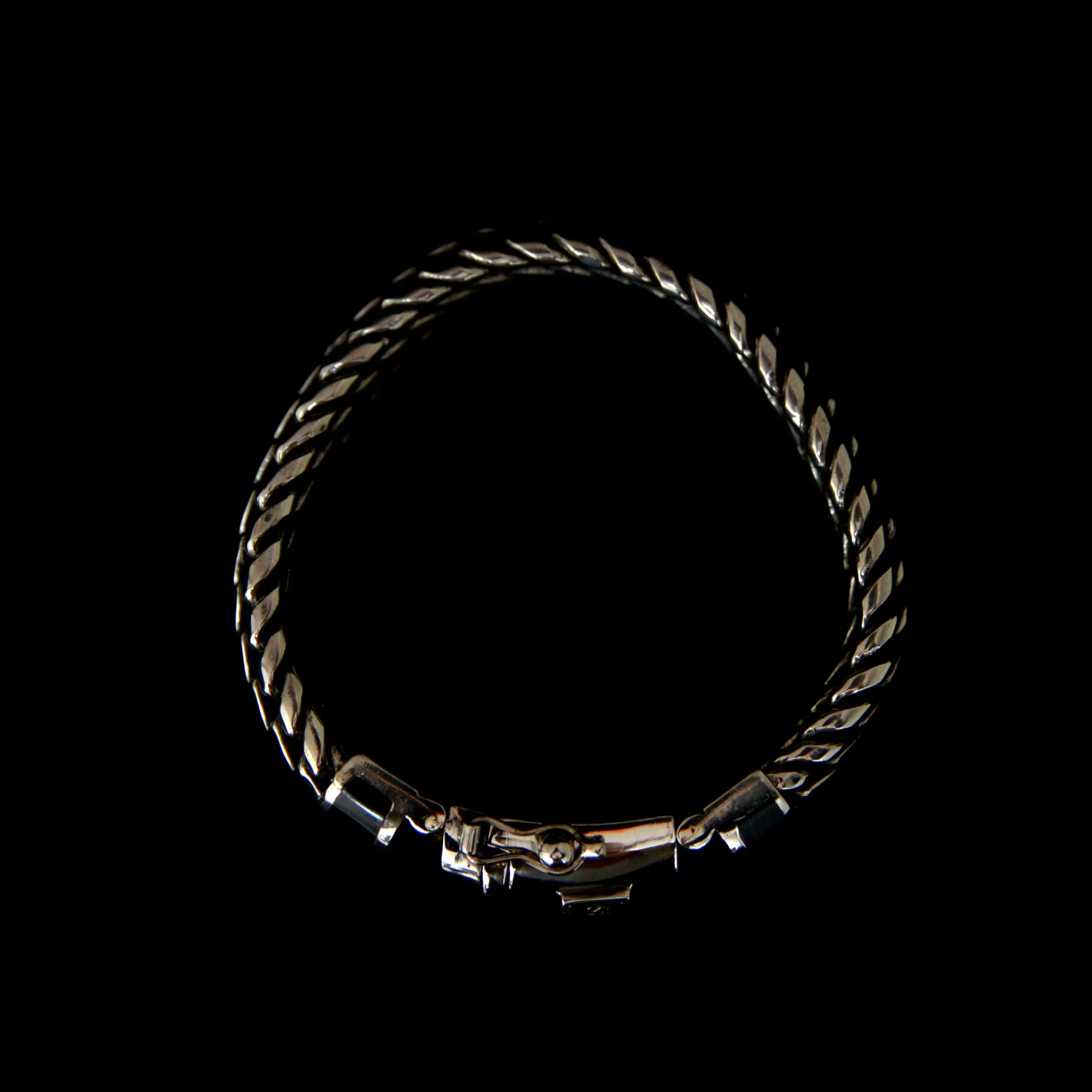 Zilveren armband Luna 15mm