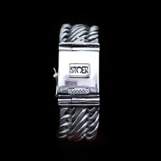 Zilveren armband Wayan 25mm