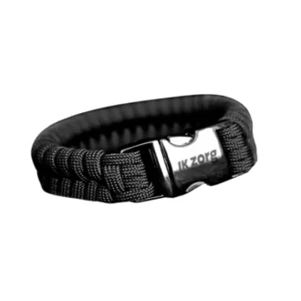 Paracord armband IkZorg zwart